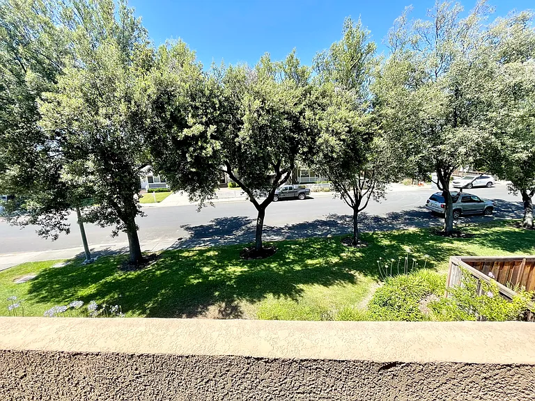 View from master bedrm balcony
