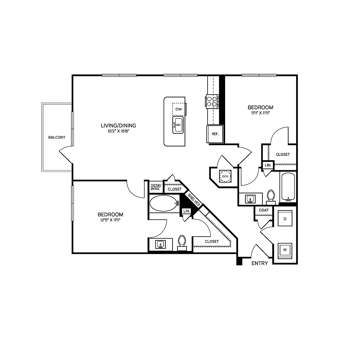 Floor plan B1