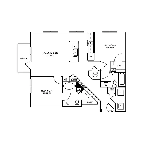 Floor plan B1