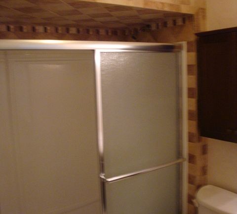 Renovated Shower