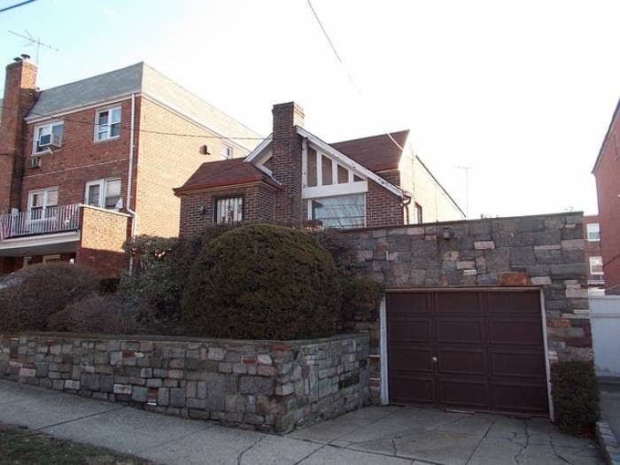front of property