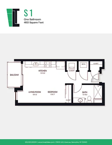 Floor plan Studio