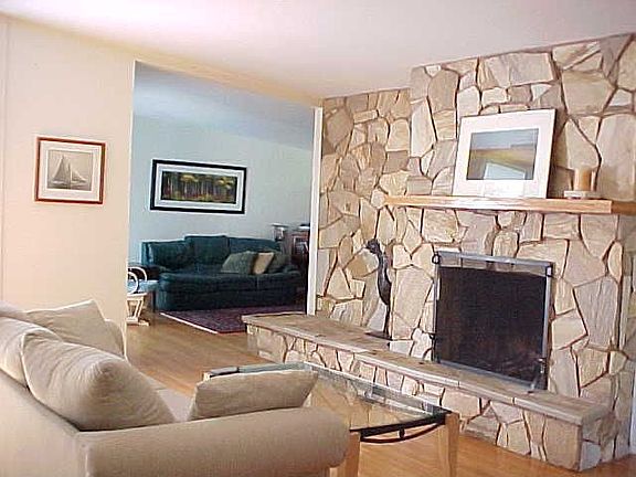 living room to den