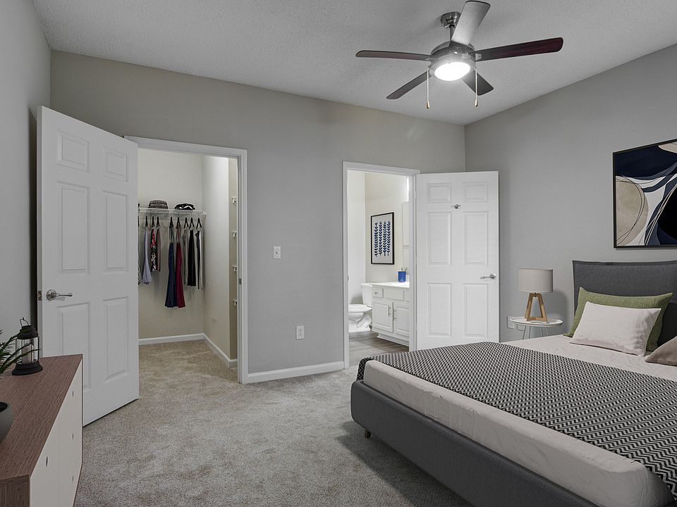 Open Floor Plan Bedroom