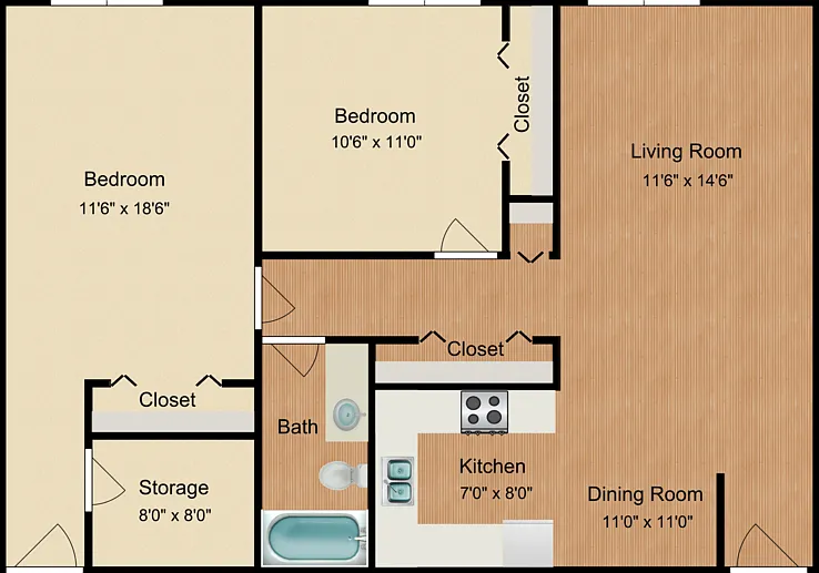 Paradise Gardens 55+ Senior Apartments — Photo 23