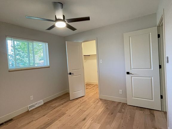 Master Bedroom with walk-in closet.