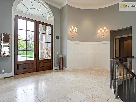 Stunning Entry with Custom Double Doors!