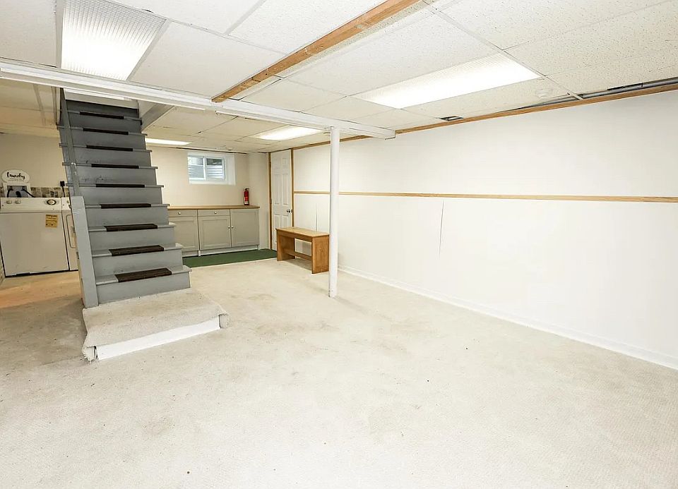 living room and dining area