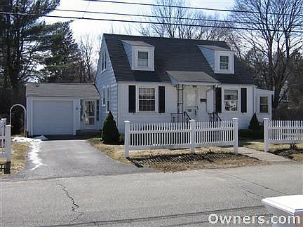 View from front of house