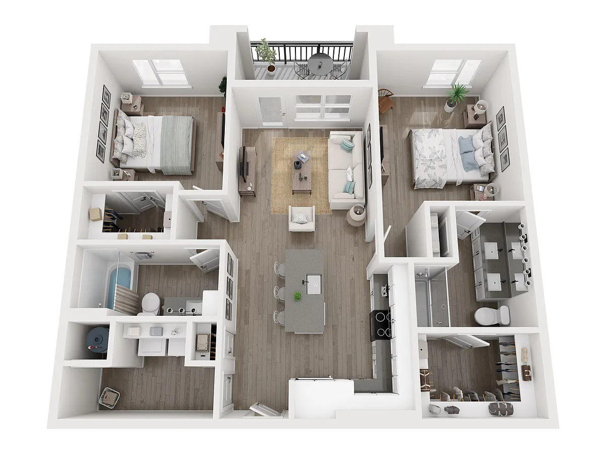 Floor plan B1