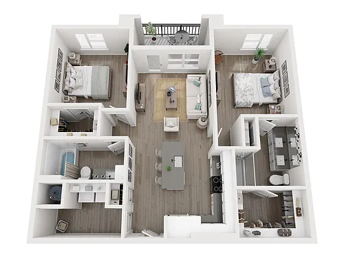Floor plan B1