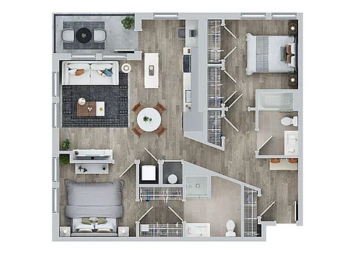 Floor plan B4B - I