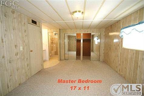 Huge Master Bedroom, with closets to match.