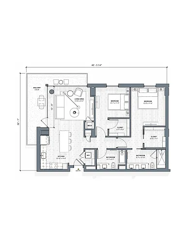 Floor plan B6