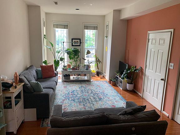 Spacious and sunny main living room and dining room