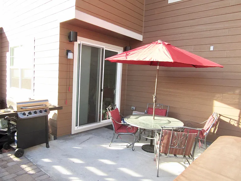 Back patio