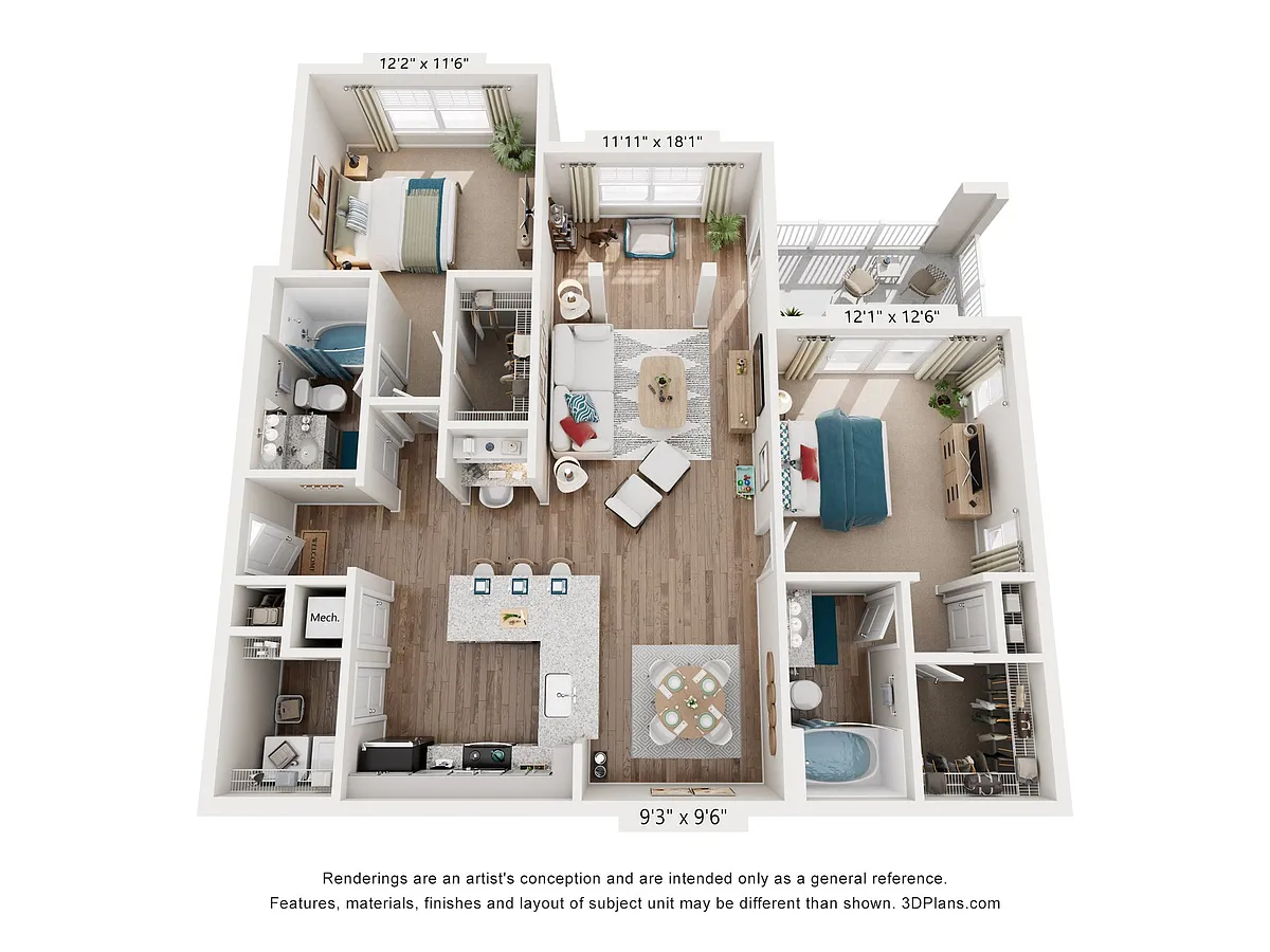 Floor plan Fawn