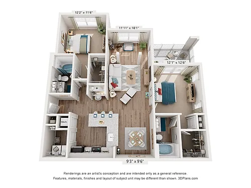 Floor plan Fawn