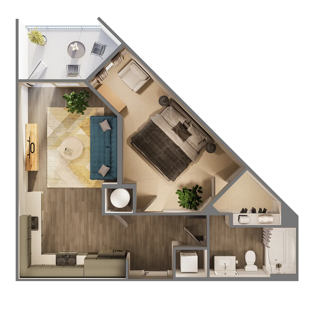 Floor plan A1P
