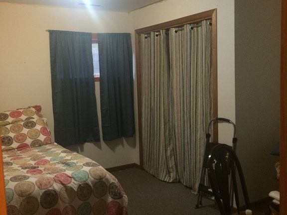 Adjoining basement bedroom