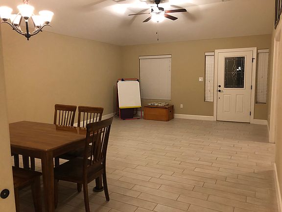 large dining/living area