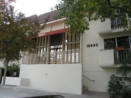 Frontage of complex