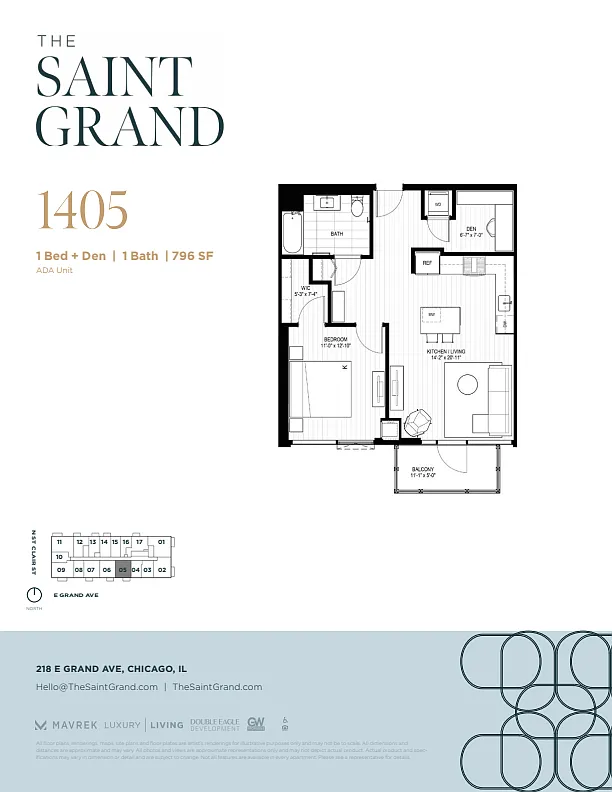 Floor plan 1405