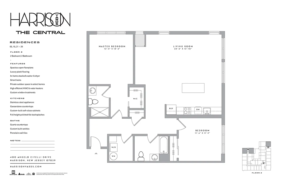Floor plan A2B7B
