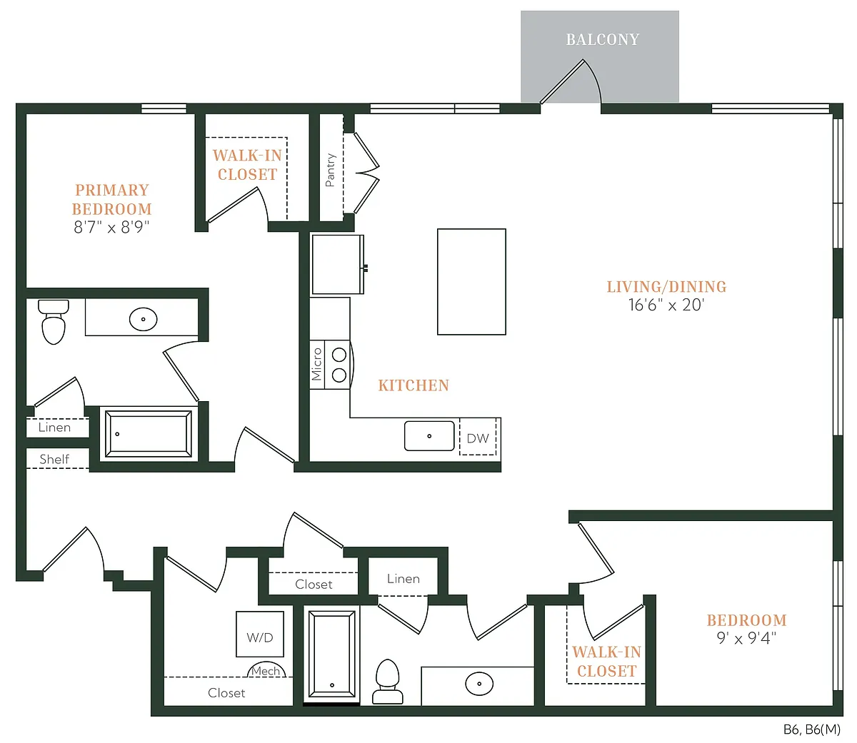 Floor plan B2H