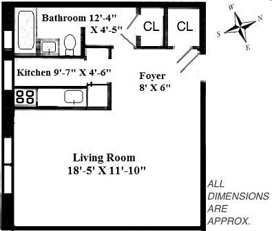 2nd image of 212 W 22nd St APT 2L