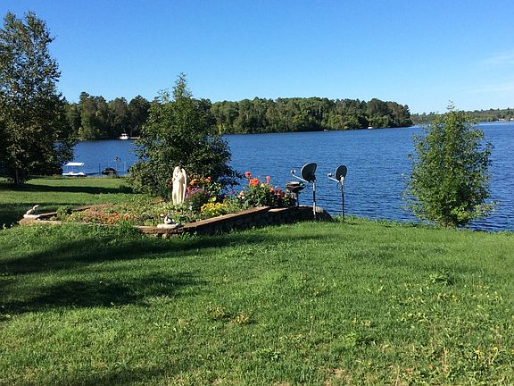 View of lake from deck