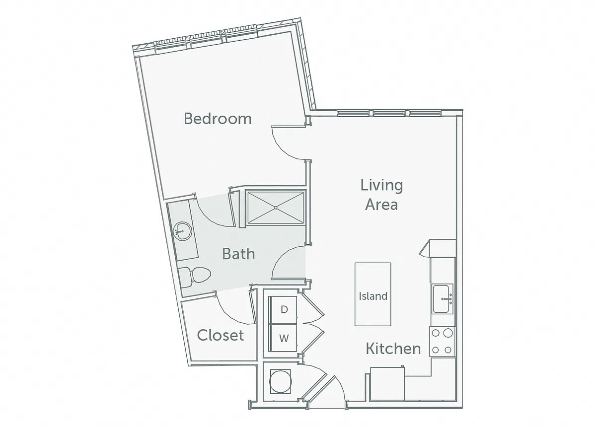Floor plan A13