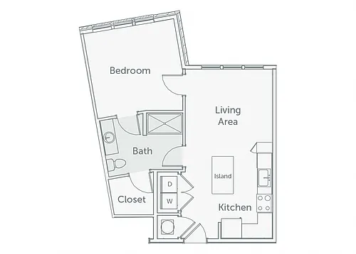 Floor plan A13