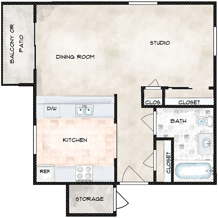 Floor plan Alpine