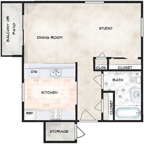 Floor plan Alpine