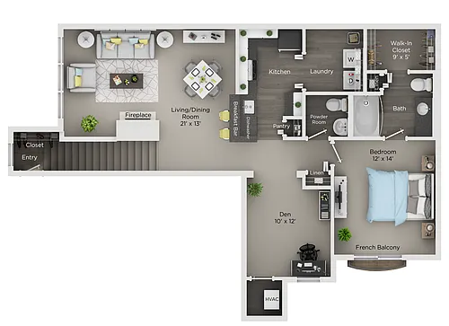 Floor plan A3R
