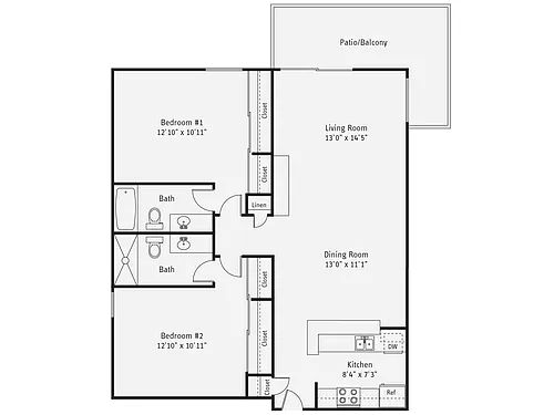 Floor plan B4