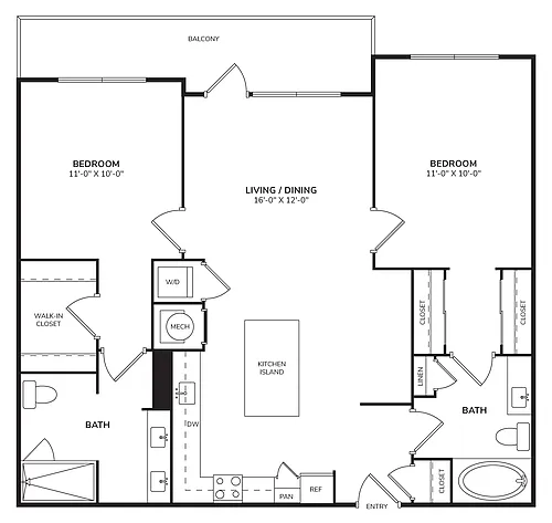 Floor plan B3