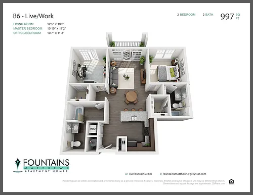 Floor plan B6