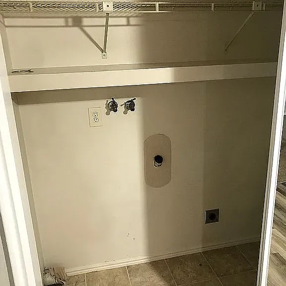 Laundry room, since this picture, there is a washer and dryer added.
