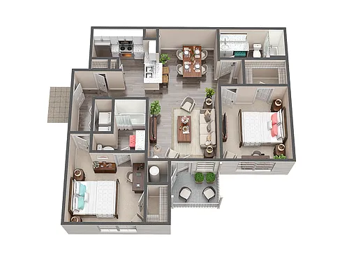 Floor plan B2A