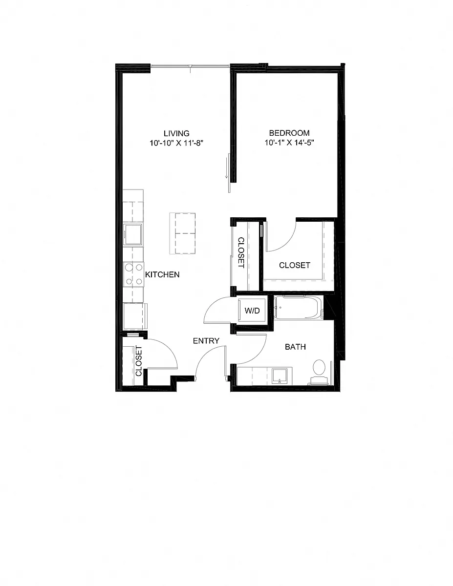 Floor plan Open One A7