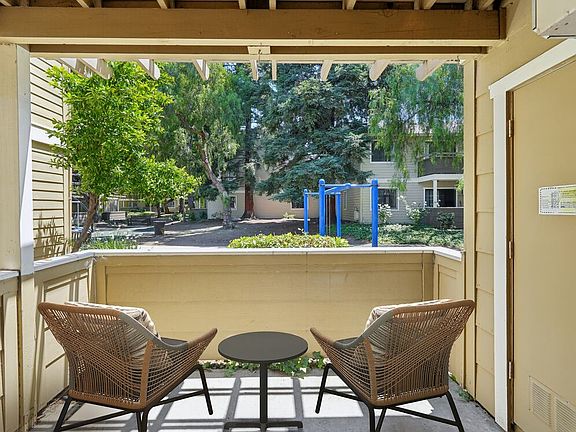 Private patio