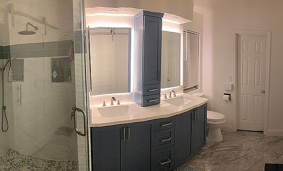 Master bathroom 1