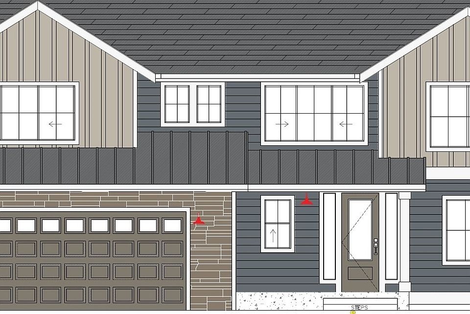 Plans and elevations are artist's renderings only, may not accurately represent the actual condition of a home as constructed and may contain options or furnishings which are not standard.>