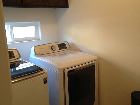 Laundry room off of kitchen