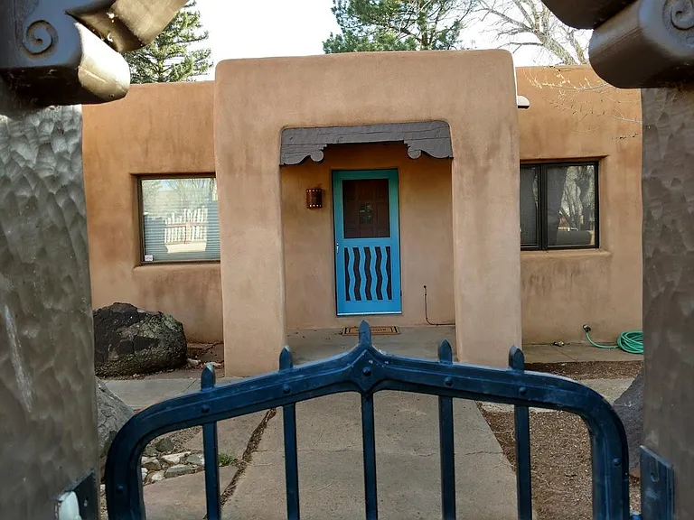 Front door from the street