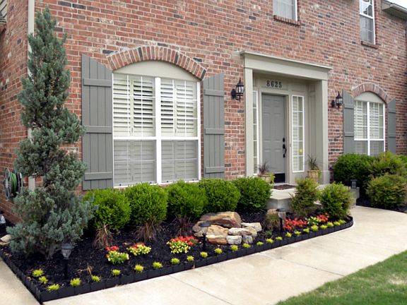 Welcoming with new landscaping