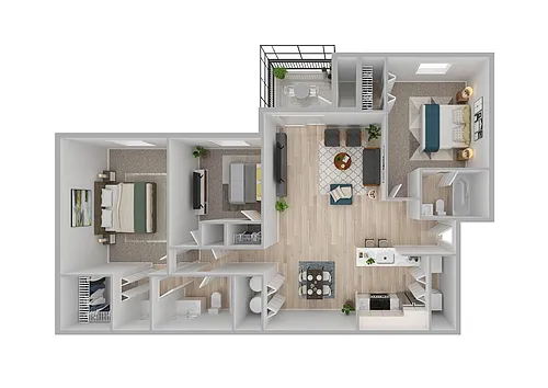 Floor plan Bahamas