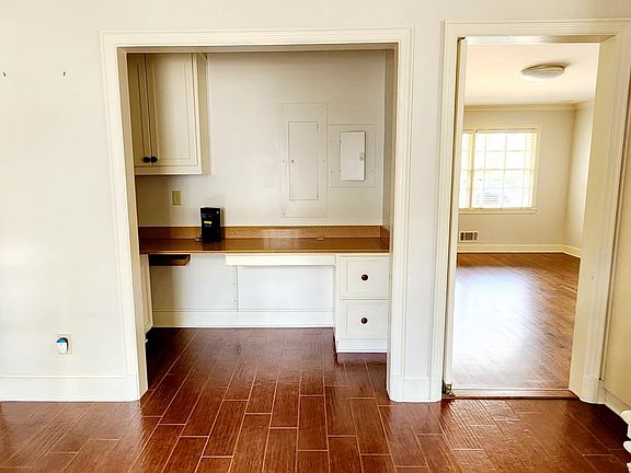 Office nook in kitchen